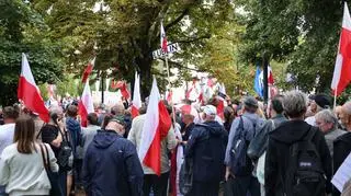 Manifestacja zwolenników Karola Nawrockiego