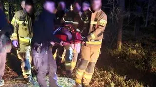Poszukiwania zaginionego grzybiarza 