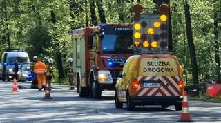 Śmiertelny wypadek na DK50