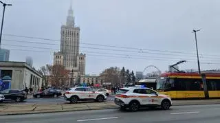 Potrącenie pieszego w Alejach Jerozolimskich