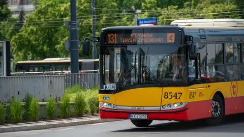 Autobus linii 131 został skierowany na Powiśle