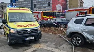 Zderzenie na placu Zawiszy 