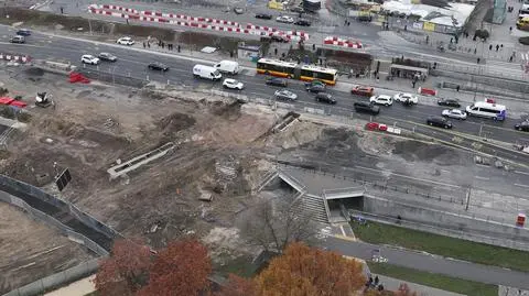 Co się dzieje na budowie tunelu tramwajowego