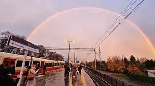 Tęcza nad Warszawą