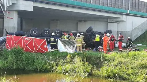 Poważny wypadek na trasie S8