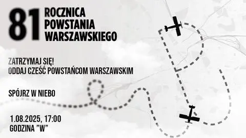 Znak Polski Walczącej pojawi się na niebie