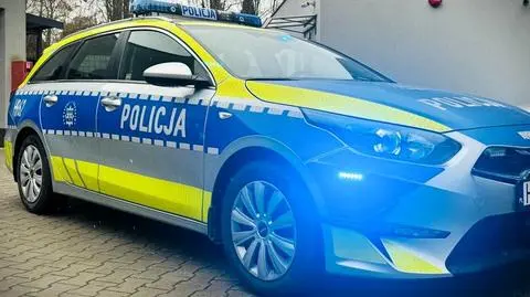 Policyjny radiowóz pogryziony podczas interwencji