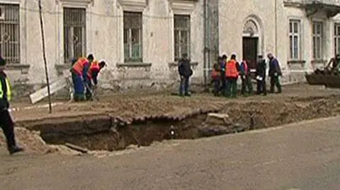 Koszykowa popłynęła, a potem się zapadła