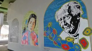 Galeria murali przy Dworcu Gdańskim