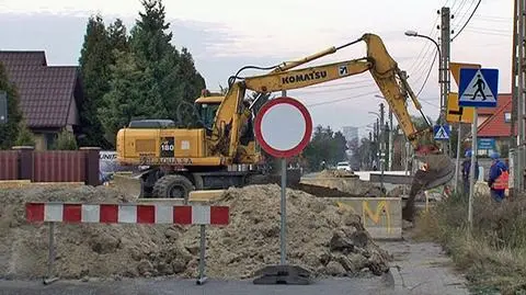 Rozkręca się budowa kolektora Utrudnienia w Wawrze