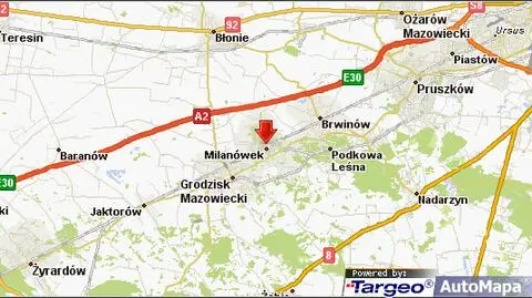 Wyciek gazu w Milanówku. "Dziwną woń wyczuł przechodzień"