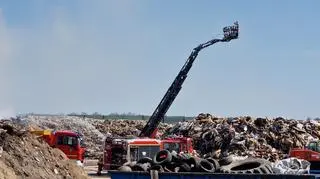 Pożar pod Pruszkowem 