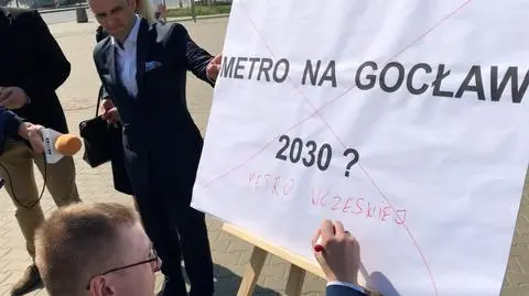 Budowa metra na Gocław. PiS: powinno być szybciej