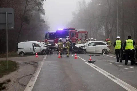 Wypadek na drodze wojewódzkiej numer 801