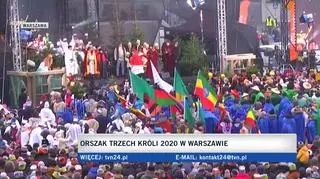 Orszak Trzech Króli w Warszawie