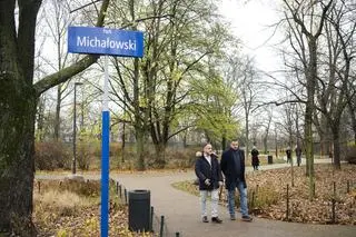 Odnowiony w 2020 roku park Michałowski