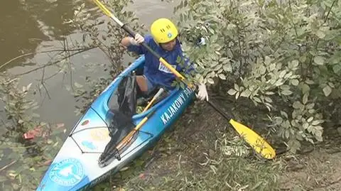 Kajakowy Patrol w akcji
fot. Tomasz Zieliński/tvnwarszawa.pl