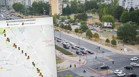 Aleja KEN prawie cała w światłach. "Jako kierowcy nie dojrzeliśmy"