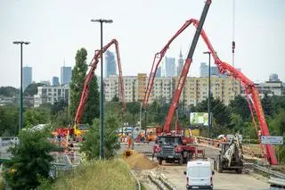 Kolejny etap remontu wiaduktu na Ostrobramskiej 