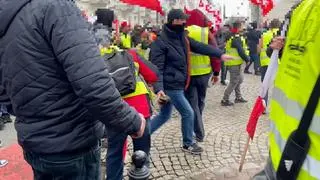 Protest rolników, policyjne nagrania