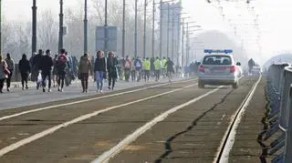 Ruch na moście od północy jest zamknięty