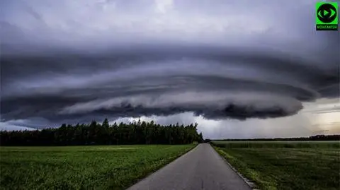 Zachwyca i przeraża. Chmura szelfowa pod Warszawą