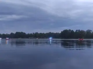 Akcja poszukiwawcza na rzece Narew 