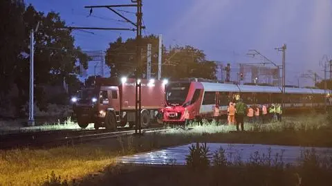 Wykoleił się pociąg Szybkiej Kolei Miejskiej