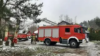 Pożar w restauracji na Białołęce