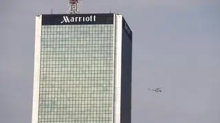 Helikopter w okolicy hotelu Marriott