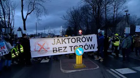 Protest w Jaktorowie