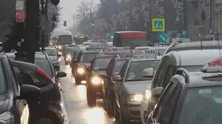 Protest taksówkarzy 