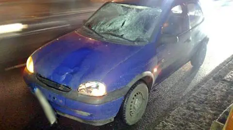 Potrącenie na pl. Grunwaldzkim Pieszy w ciężkim stanie