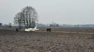 Samolot lądował awaryjnie 