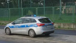 Na miejscu pracują policjanci