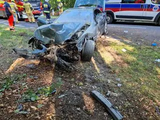 Wypadek w miejscowości Bogatki