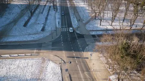 Skrzyżowanie Krasińskiego i Przasnyskiej 