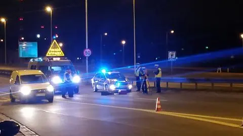Mężczyzna śmiertelnie potrącony na Wisłostradzie