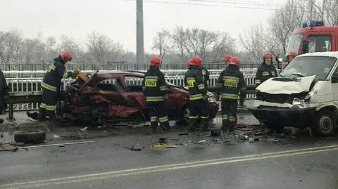 Groźny wypadek blokował ruch na moście Gdańskim