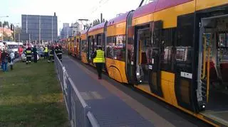 W al. Jana Pawła zderzył się trzy tramwaje