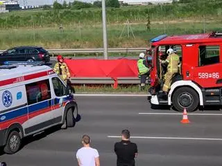 Śmiertelny wypadek z udziałem motocyklisty na S8