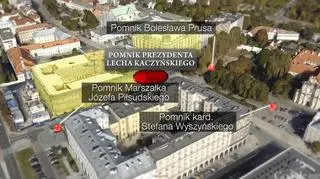 Tu miałby stanąć pomnik Lecha Kaczyńskiego