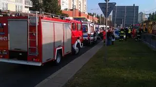 W al. Jana Pawła zderzył się trzy tramwaje