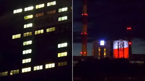 Narodowy, Intraco, EC Żerań z powstańczymi iluminacjami