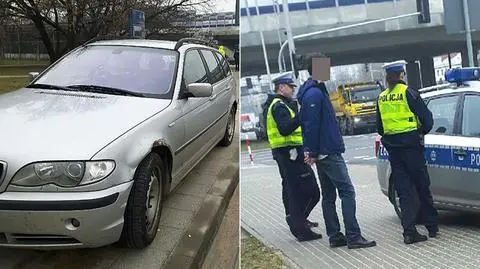 Kolizja na Broniewskiego. Kierowca z promilami