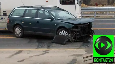 Opel zderzył się z volkswagenem na Toruńskiej