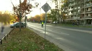 Czynności w miejscu tragicznego wypadku