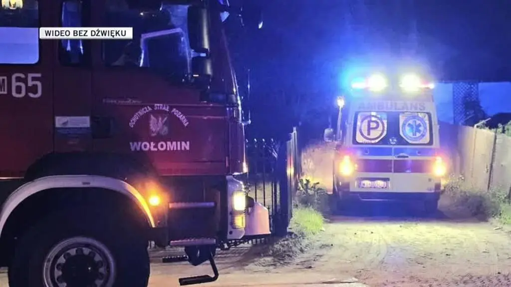 7-latek i jego matka trafili do szpitala 