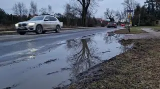 Problemy z odwodnieniem ulicy Białołęckiej