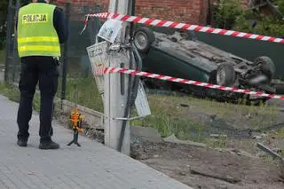 Wypadek w miejscowości Konotopa pod Warszawą